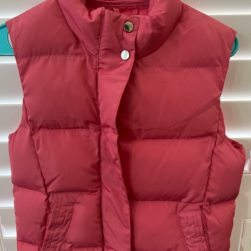 Pink Puffer Vest